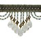 10 yards of Isabella Scalloped Bead Fringe Trim | 10 yard cut